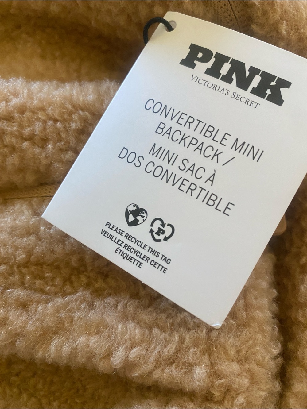PINK Victoria's Secret Mini Convertible Backpack - Picture 4 of 9